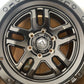 D700 AMMO 17X9 6X5.5 Matte Black Wheel