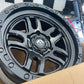 D700 AMMO 17X9 6X5.5 Matte Black Wheel