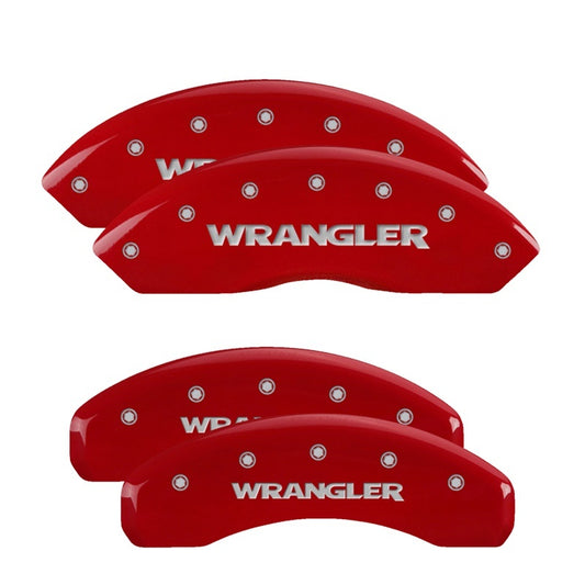 07-   Wrangler Caliper Covers Red